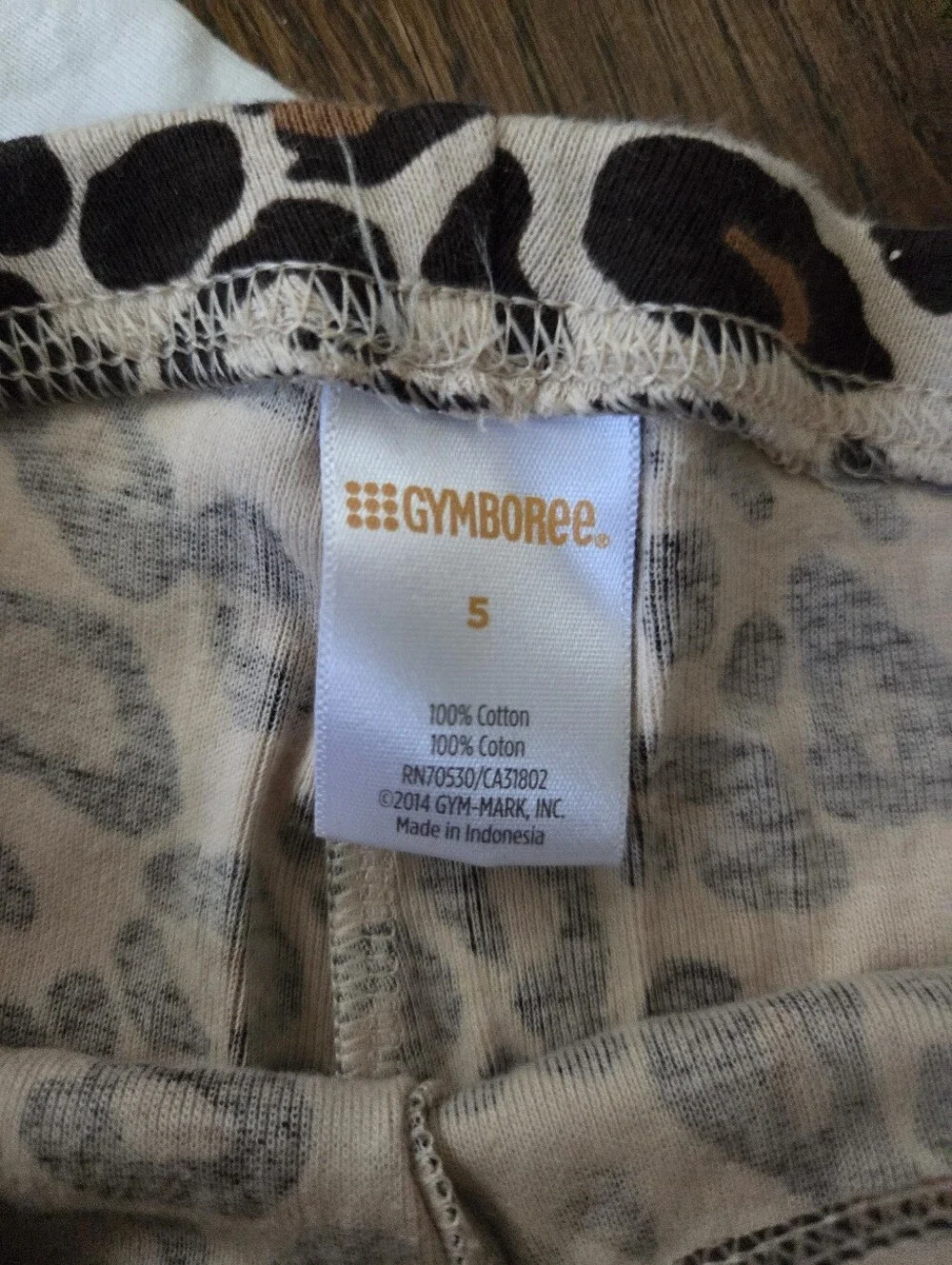 Gymboree Outlet Girls 5 Leopard Cat Outfit